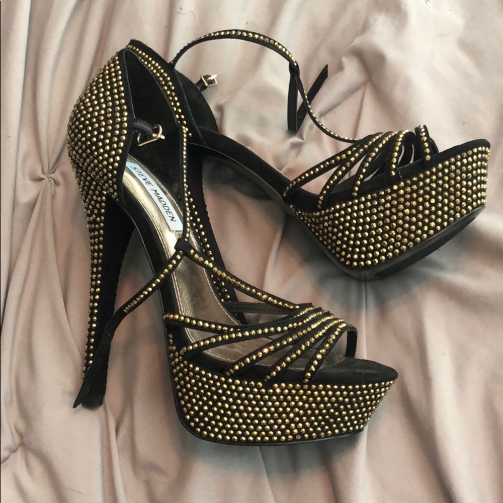 NWOT platform stilettos